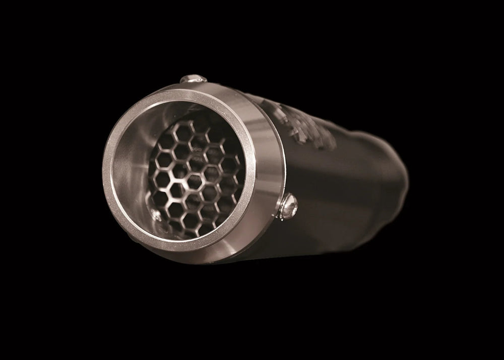 MINI MEGAPHONE GSXR600 08-25 GSXR750 08-25 BLACK .
