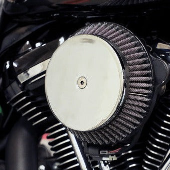 Plain Cover Big Air Cleaner Kit chrome