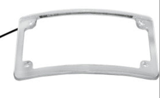 Radius LED License Plate Frame Chrome