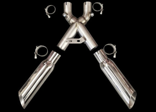 SHORTYDUALX-PIPEHAYABUSA21-26POLISHEDVEBUSAM2CDP