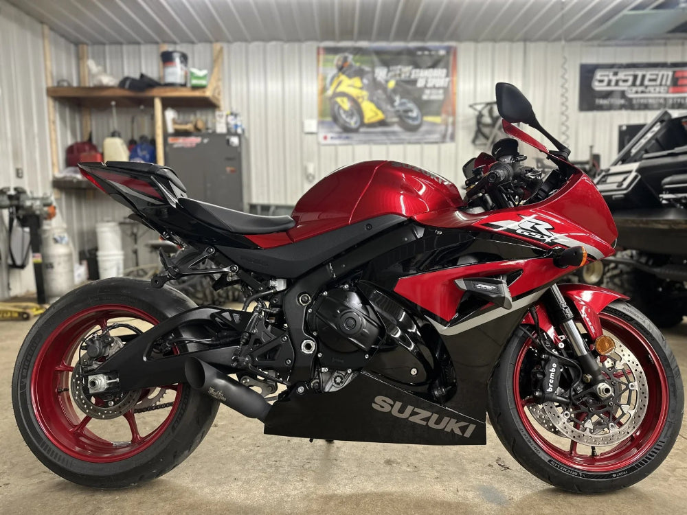 SHORTY 4 INTO 1 GSXR1000 17-25 Black Installed