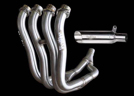 SHORTY 4 INTO 1 GSXR600 01-05 GSXR750 00-05 GSXR1000 01-04 Polished