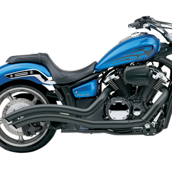 Speedster Swept Exhaust - Black - Stryker 1300