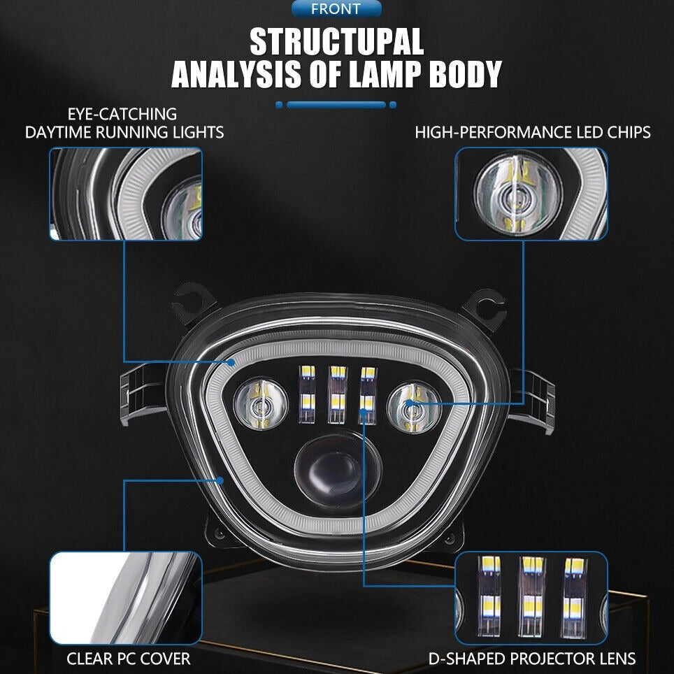 Suzuki M109R Led Headlight Assembly
