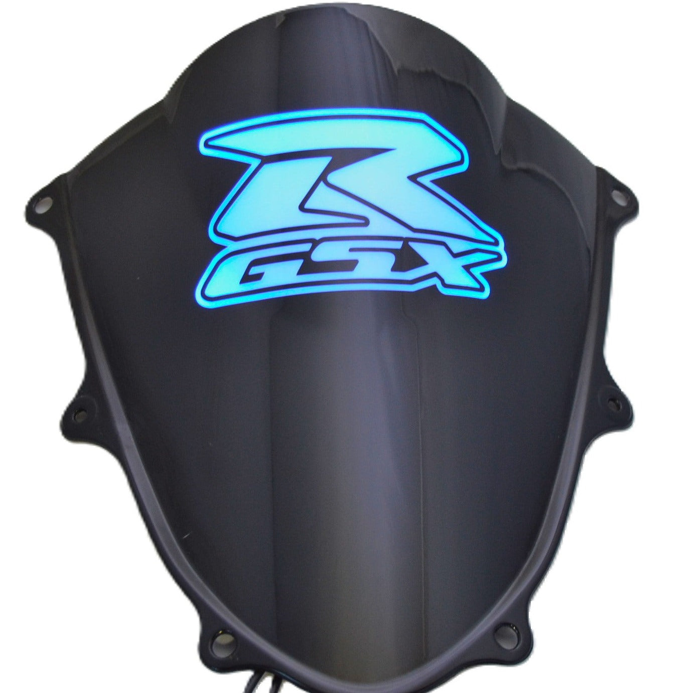 SuzukiGSXR1000LedLightUpWindscreen2017-2024blue