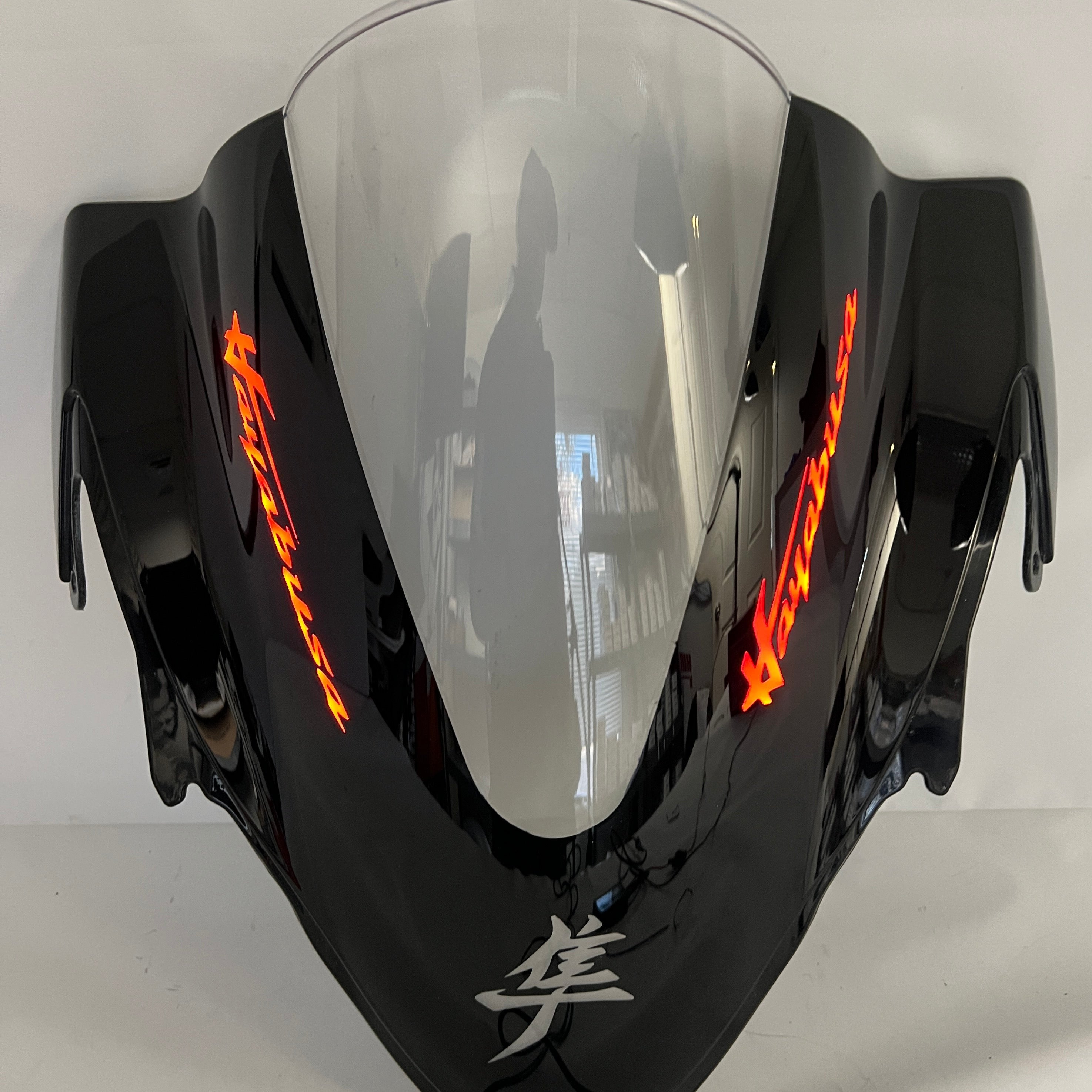 TOC Suzuki Hayabusa LED Windscreen Gen 3 'SPEED Design' '21