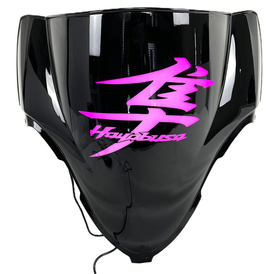 SuzukiHayabusaLedLightUpWindscreen
