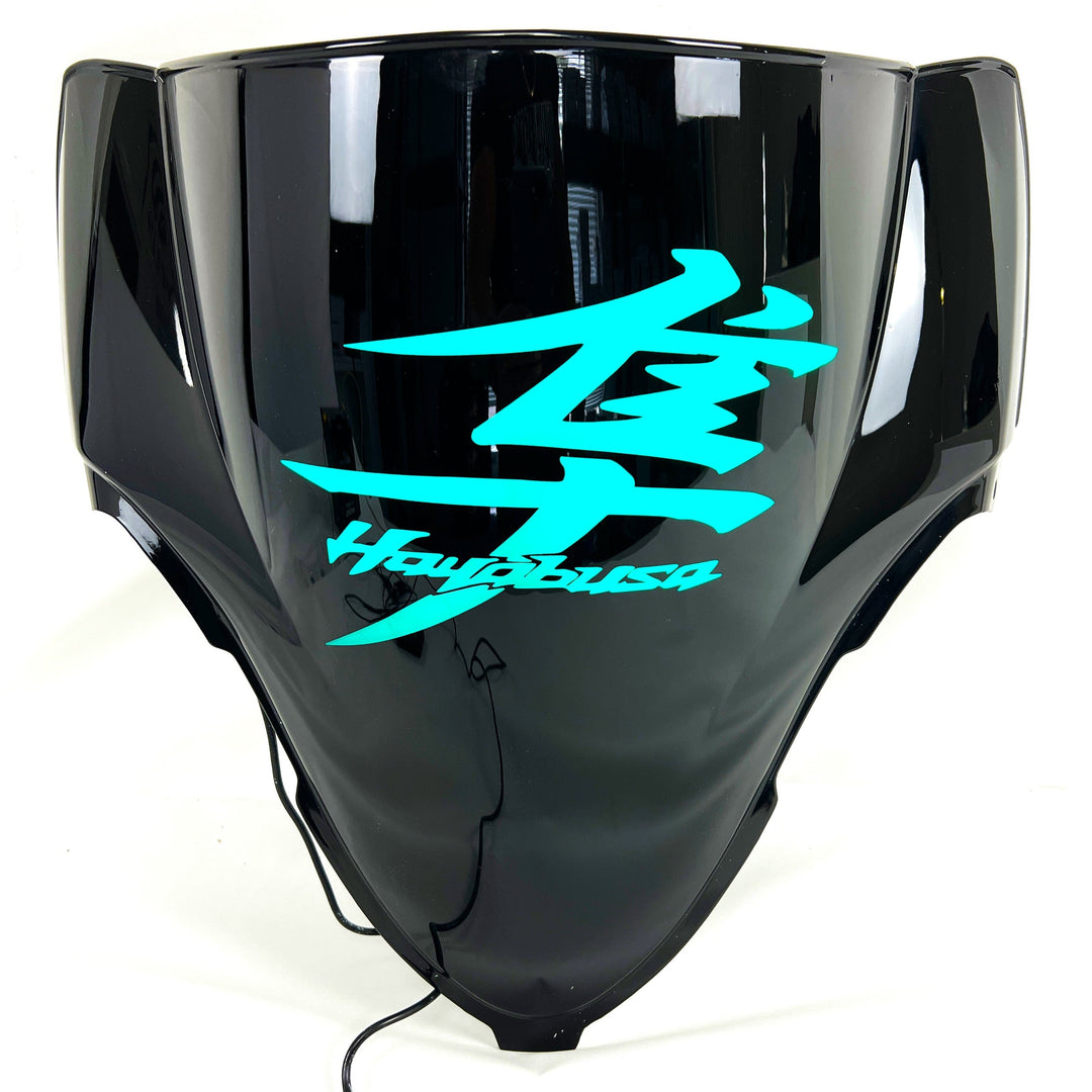 SuzukiHayabusaLedLightUpWindscreen