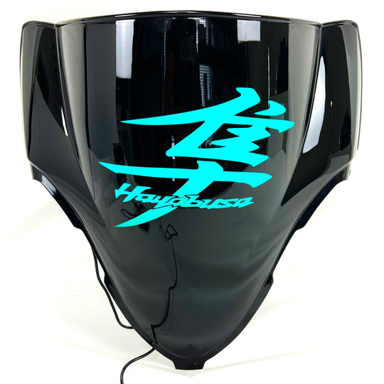 SuzukiHayabusaLedLightUpWindscreen