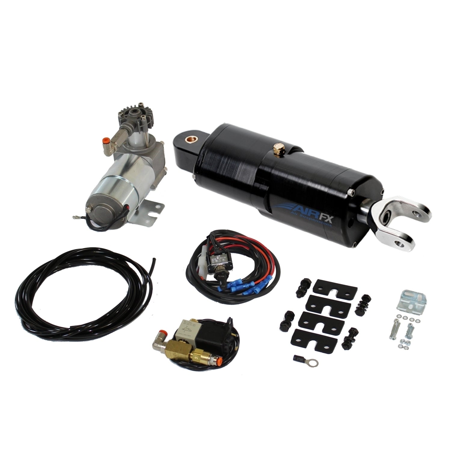 Suzuki Hayabusa Rear Air Ride Kit Black Shock