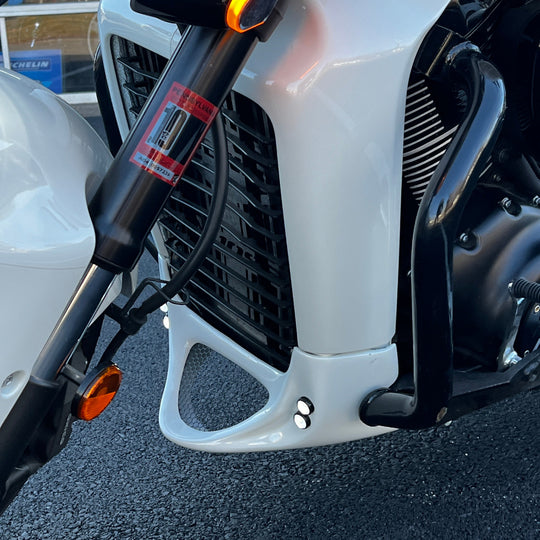 Suzuki M109R Engine Guard Black Installed.