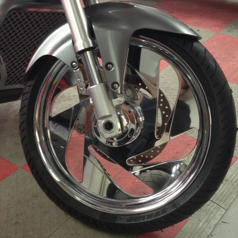 Suzuki M109R Front Fender Shims 21 Inch Wheel