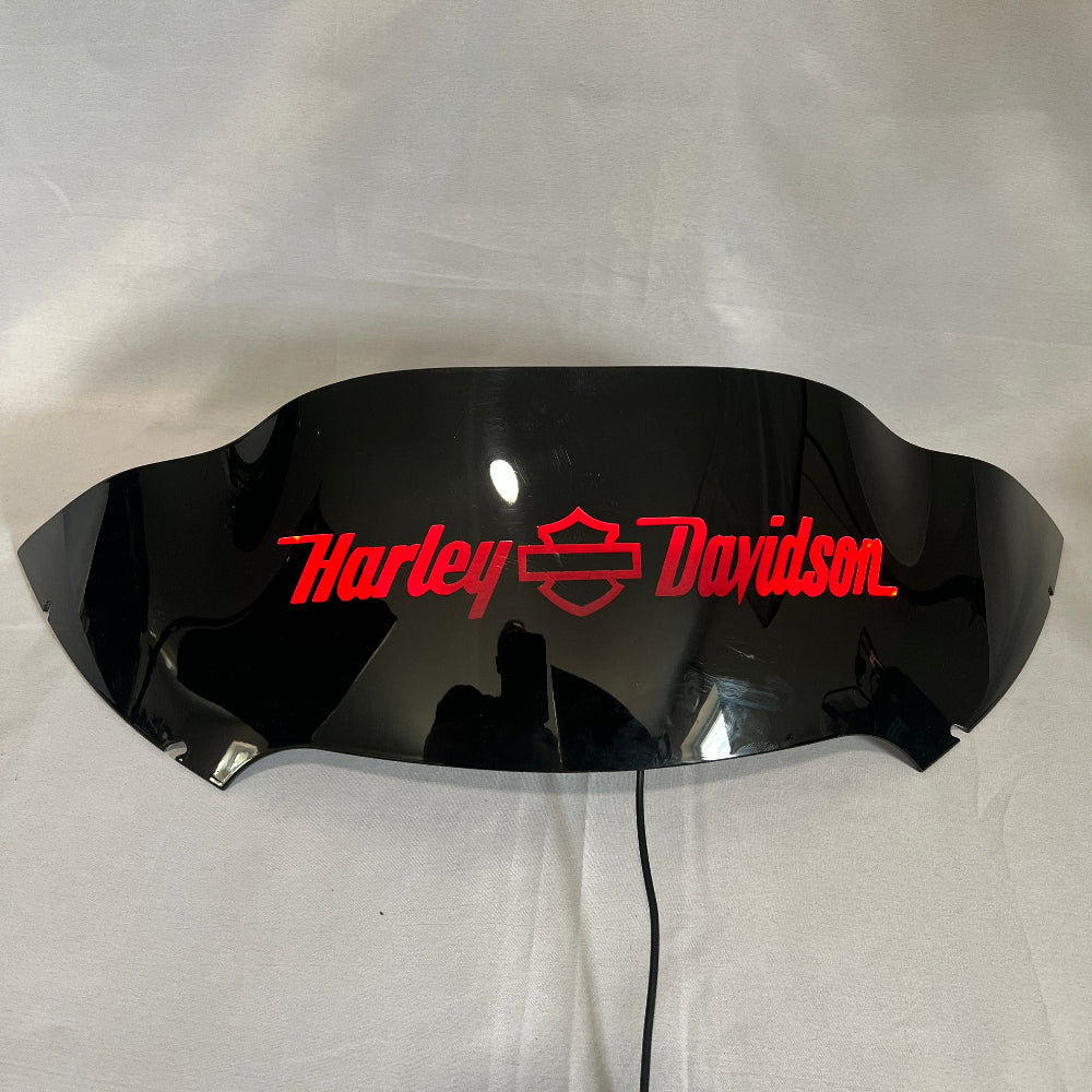 TOC Harley Davidson Road Glide LED Windscreen 2015-2022 Red