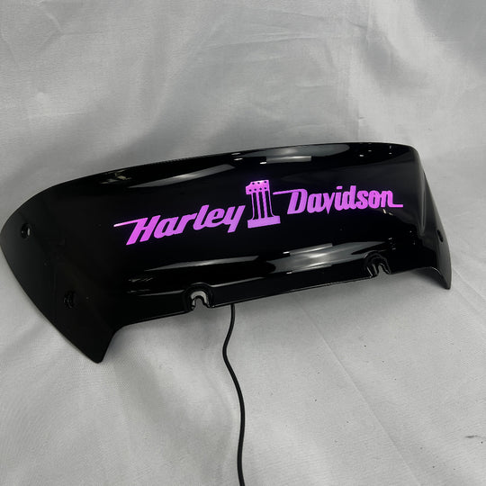 TOC Harley Davidson Road Glide LED Windscreen 2023-2024 Pink