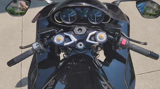 TOP TRIPLE TREE HAYABUSA 21-26 BLACK VTT1PCBUSAM2 Video