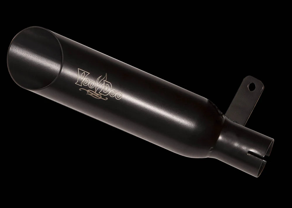 VooDoo SHORTY Slip on GSXR1000 01-04 Black