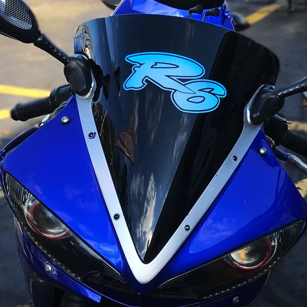 TOC Yamaha YZF R6 LED Windscreen – Tricked Out Customs