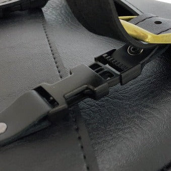 dual shock swing arm bag