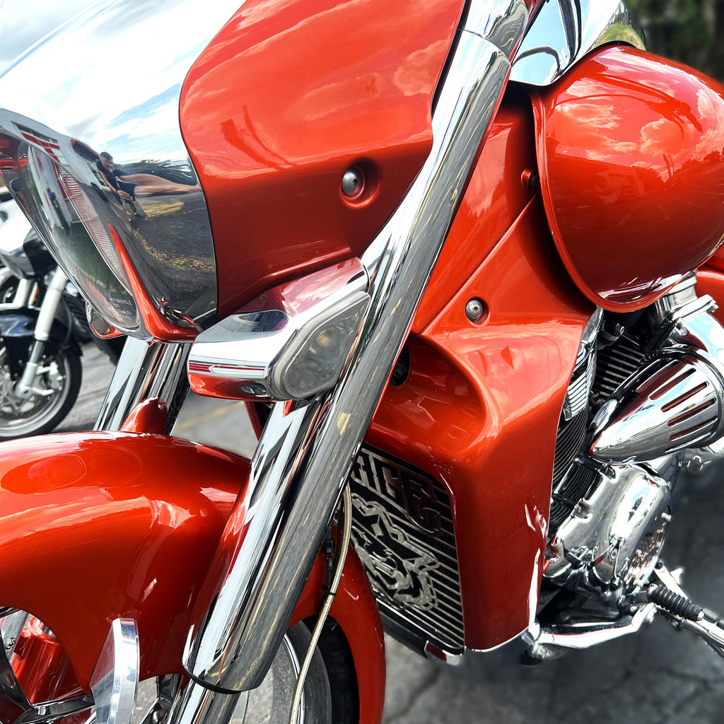 SUMO X Fat Fork Covers for Suzuki M109R – Tricked Out Customs