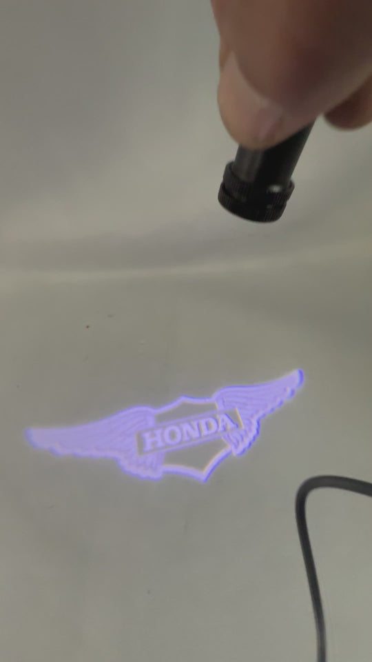 Honda Wings Badge Logo Projection Light