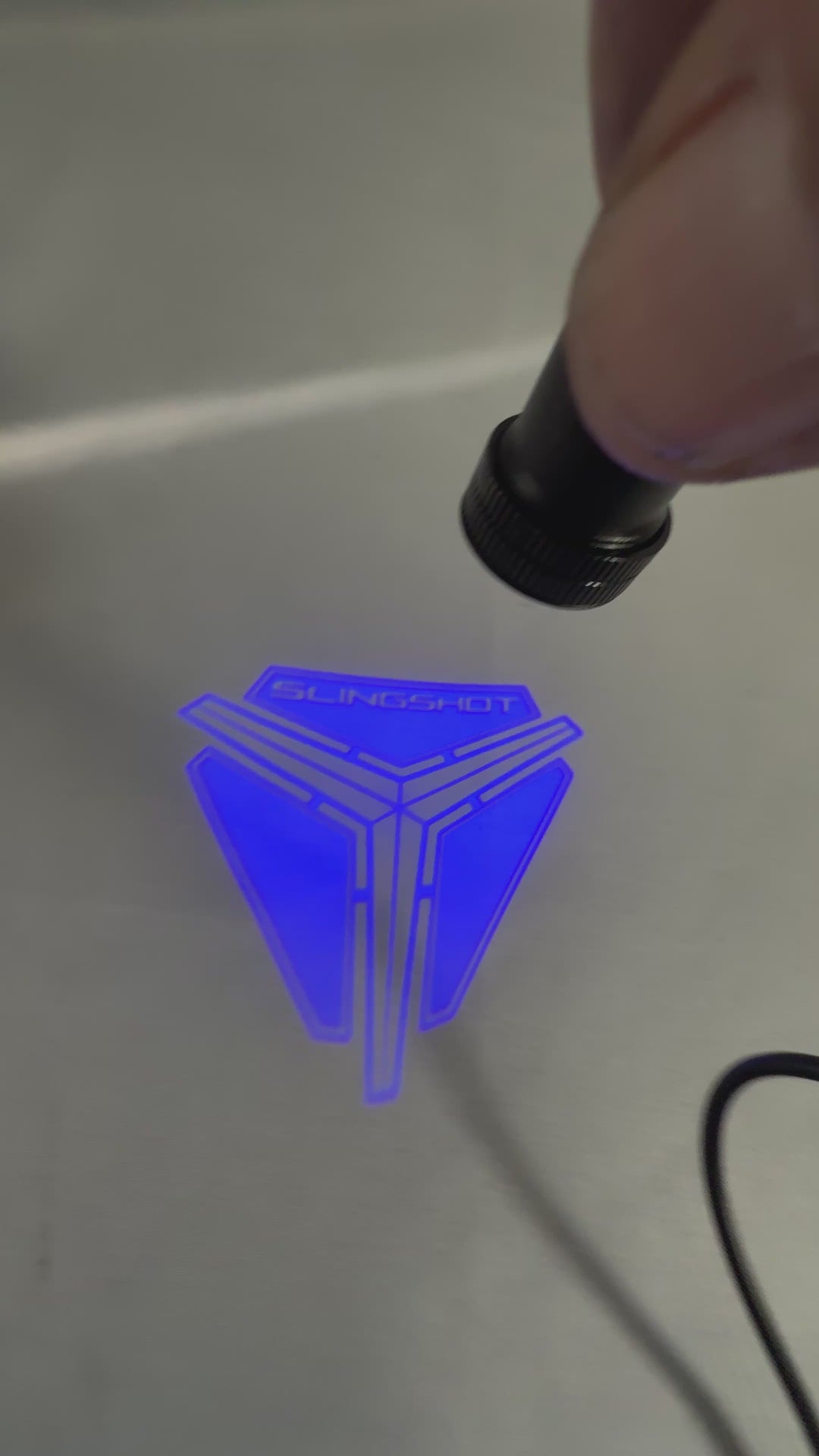 TOC Polaris Slingshot Logo Projection Light