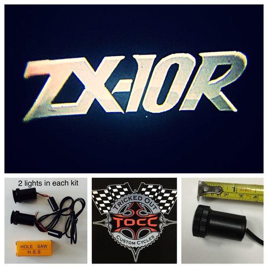 TOC Kawasaki ZX10R Logo Projection Light