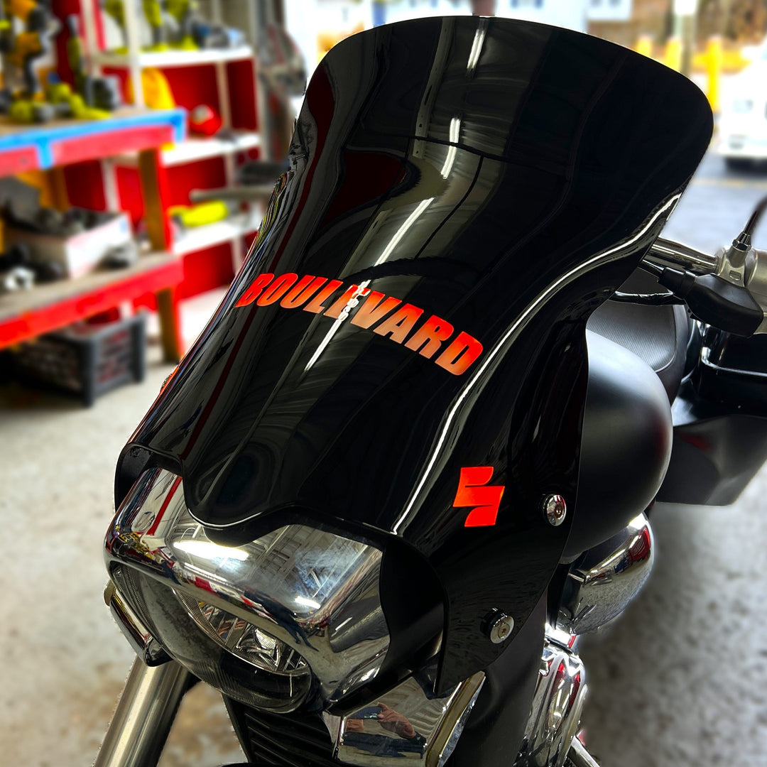 Suzuki M109R VZR 1800 Boulevard BOSS Led Light Up Windscreen
