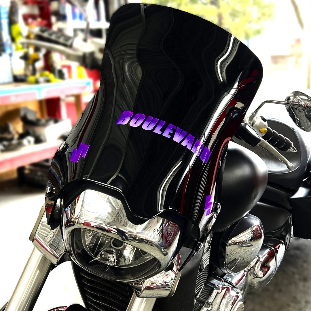 Suzuki M109R VZR 1800 Boulevard BOSS Led Light Up Windscreen