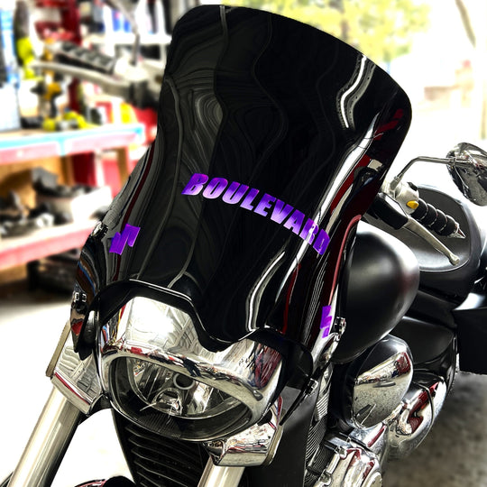 Suzuki M109R VZR 1800 Boulevard BOSS Led Light Up Windscreen