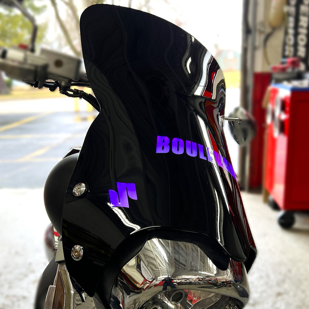 Suzuki M109R VZR 1800 Boulevard BOSS Led Light Up Windscreen