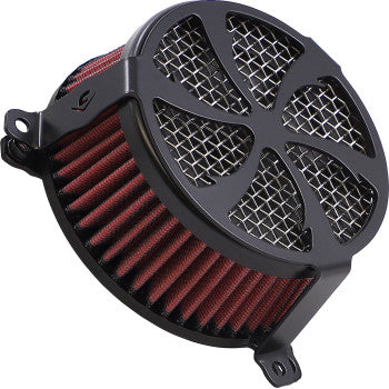 BOLT用　エアークリーナー　VANCE&HINES カバー付き　XV950 COBRA Air Cleaner Kit - Black for Yamaha XV 950 Bolt – Tricked Out